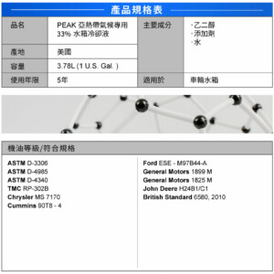 PEAK 山峰 亞熱帶氣候專用 33%