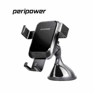 PERIPOWER 無線充重力夾持手機架(吸盤式) PS-T10