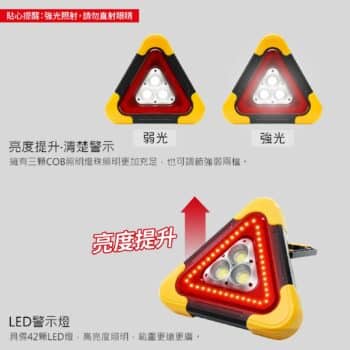 太陽能3合1警示燈 TA-D014