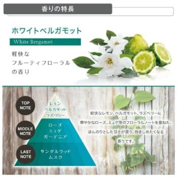 CARMATE 芳香消臭劑 G1751 佛手柑花香