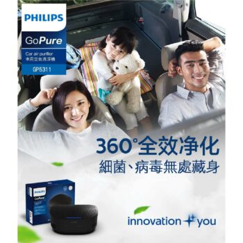 PHILIPS 飛利浦智能車用除菌空氣清淨機 GP5311