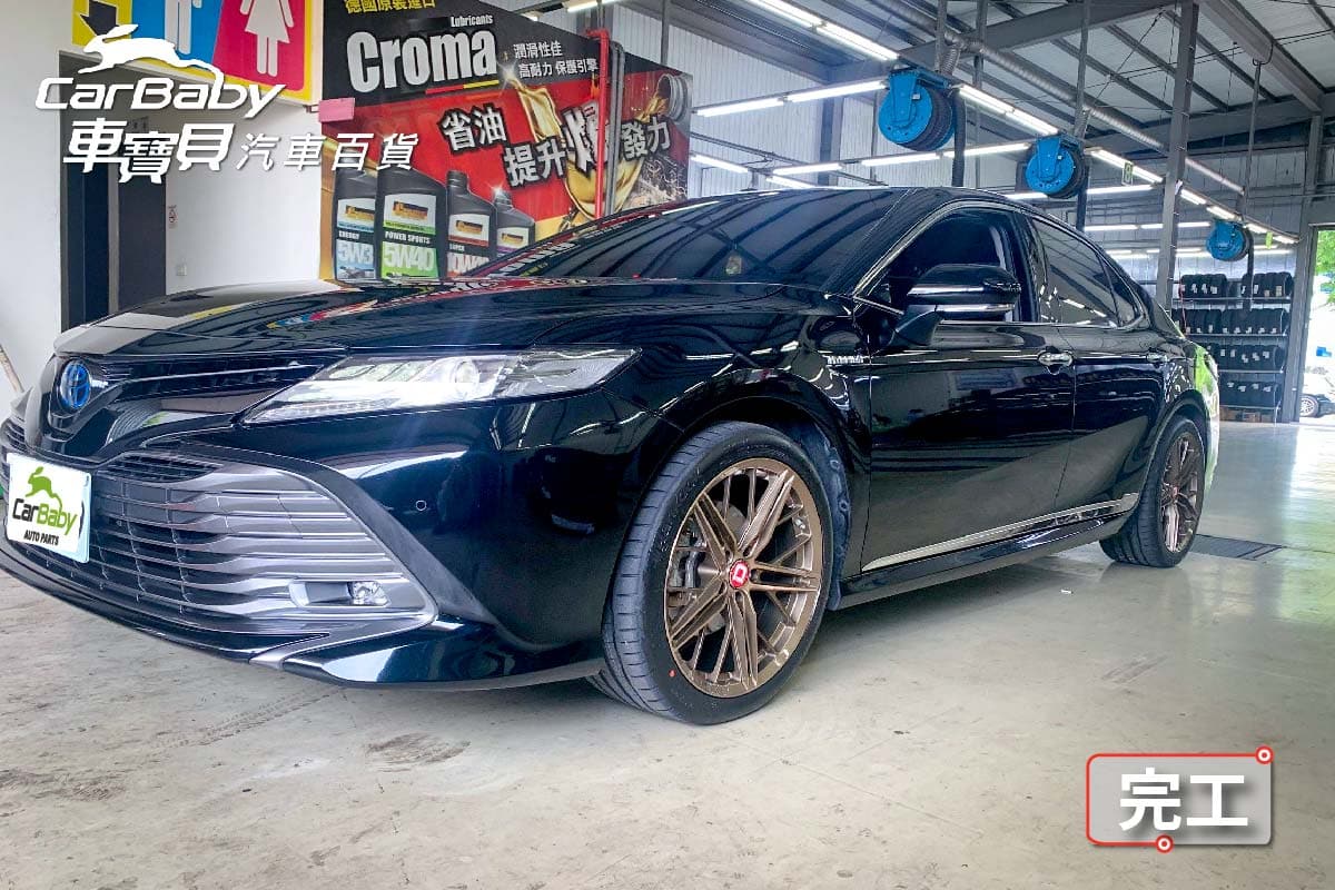 TOYOTA 豐田 CAMRY 2.5油電 升級韓泰 K127 235/40R19 高性能胎 配 Klassen ID 旋壓輕量化鋁圈