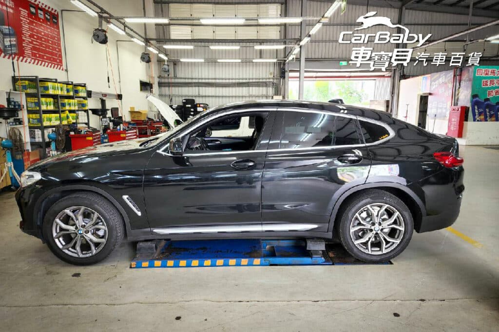 BMW 寶馬 X4 升級 20吋輪胎固特異F1A3 SUV 德製 245/45/20 德製品牌COR,SPEEO旋壓輕量化鋁圈 + X4原廠來令片+感應線