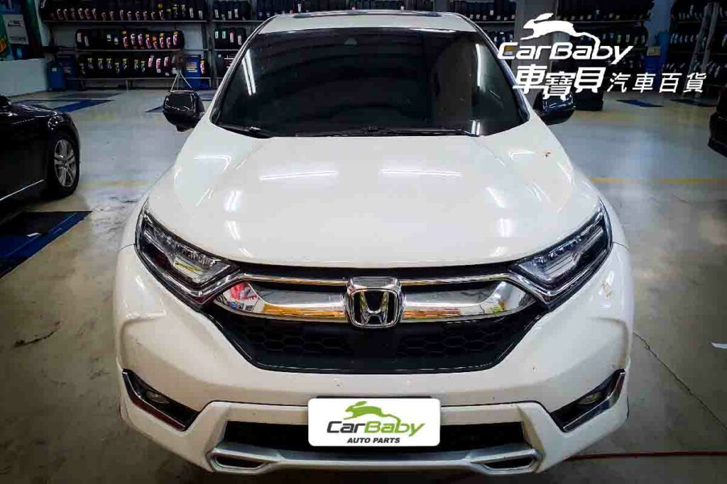 HONDA 本田 CRV 5代 升級四輪四圈：20吋美國瘋狂麥斯鋁圈鋁圈+固特異F1-A3 SUV 245/45R20頂級性能輪胎，安裝於車寶貝汽車百貨五權西店。固特異輪胎F1A3 特色：操控性能型SUV胎的新選擇。 採用自控煞停科技(ActiveBraking Technology)，可增加煞車時輪胎接地面積，以縮短車輛在乾、濕路面上的煞車距離。