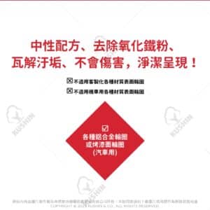 Turtle Wax 龜牌 PRO頂極鋼圈清潔+鐵粉去除劑 T759