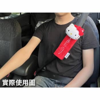 HELLO KITTY經典 車用安全帶護套 (2入)