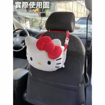 HELLO KITTY經典 車用面紙盒掛袋