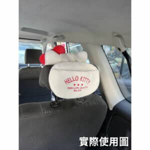 HELLO KITTY經典 車用頭型兩用枕