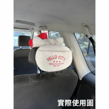 HELLO KITTY經典 車用頭型兩用枕