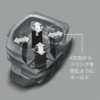 CARMATE 運動風純碳纖維飲料架 DZ559