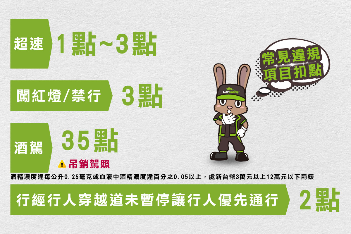 違規記點 查詢與說明