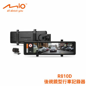 MIO R810D 4K 後視鏡型行車記錄器