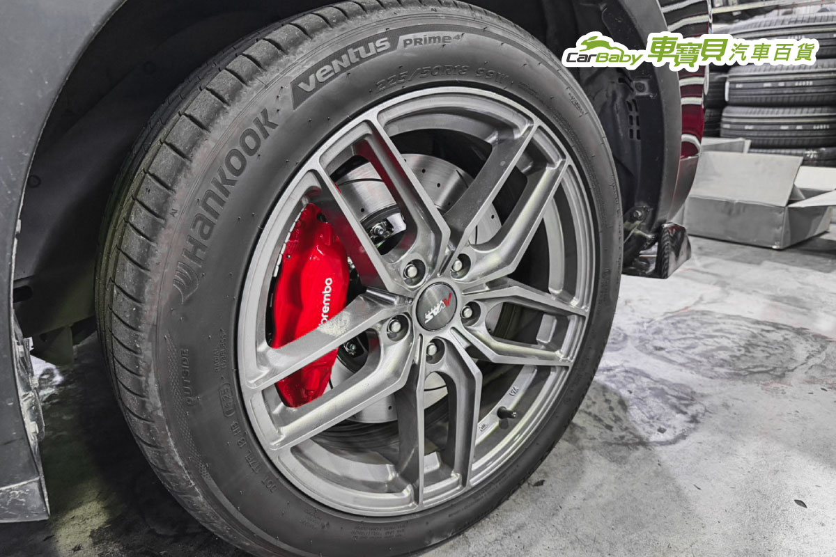 2020-Mitsubishi-Zinher｜Brembo-F50-大四活塞配-355mm浮動式碟盤-05 #汽車百貨 #台中汽車百貨 #車寶貝汽車百貨 #車寶貝 #台中輪胎