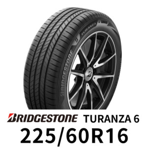 普利司通 Bridgestone TURANZA 6 225/60R16 頂級舒適轎車輪胎